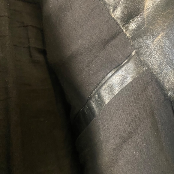 ALLSAINTS “RAID” Leather Jacket (Men’s) - Picture 5 of 13